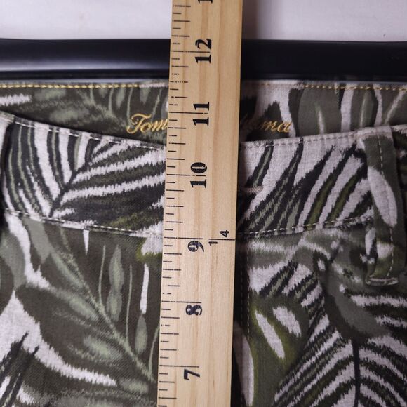 Tommy Bahama Jeans Womens 8 Safari Bliss High Rise Ankle Ella Twill Tea Leaf - Picture 12 of 15